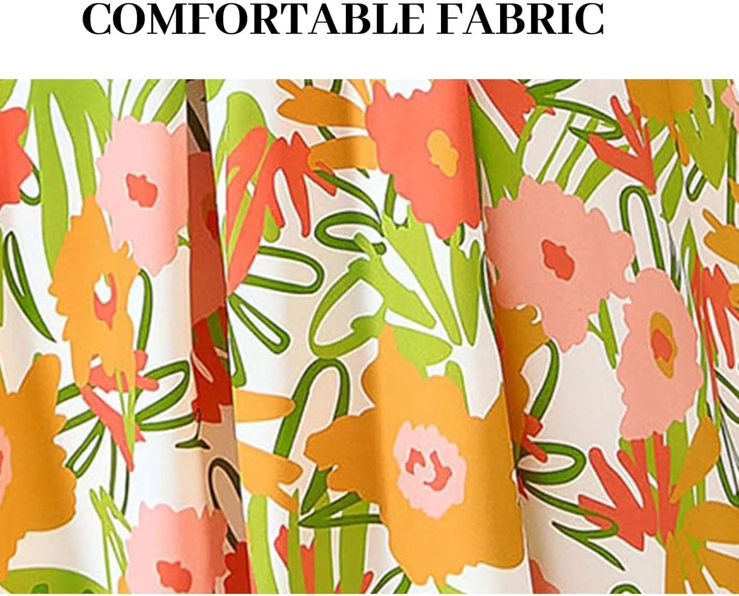 Womens Summer Dresses Trendy Floral Sleeveless Smocked Maxi Dress with Pocket Boho Tie Strap Beach Long Sundress