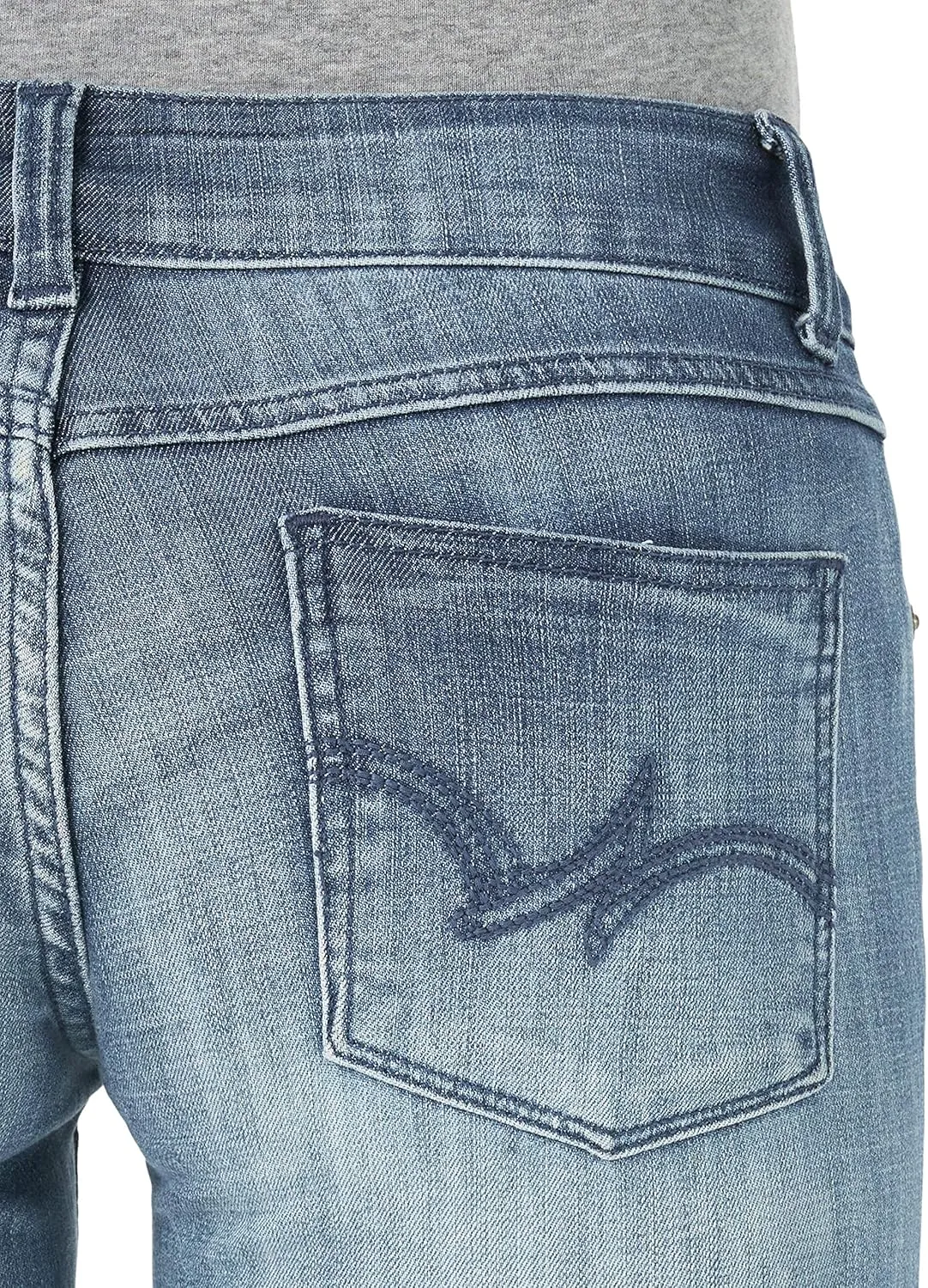 Wrangler Women's Western Mid Rise Stretch Boot Cut Jean