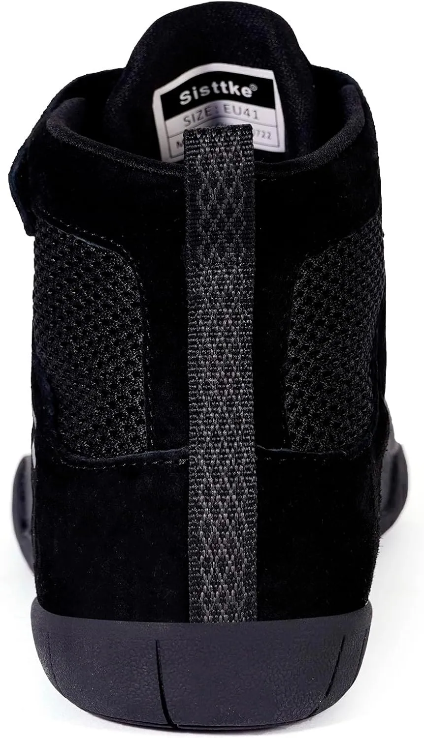 Wrestling Shoes Men Boxing Shoe Fitness Sneakers Zero Drop Sole