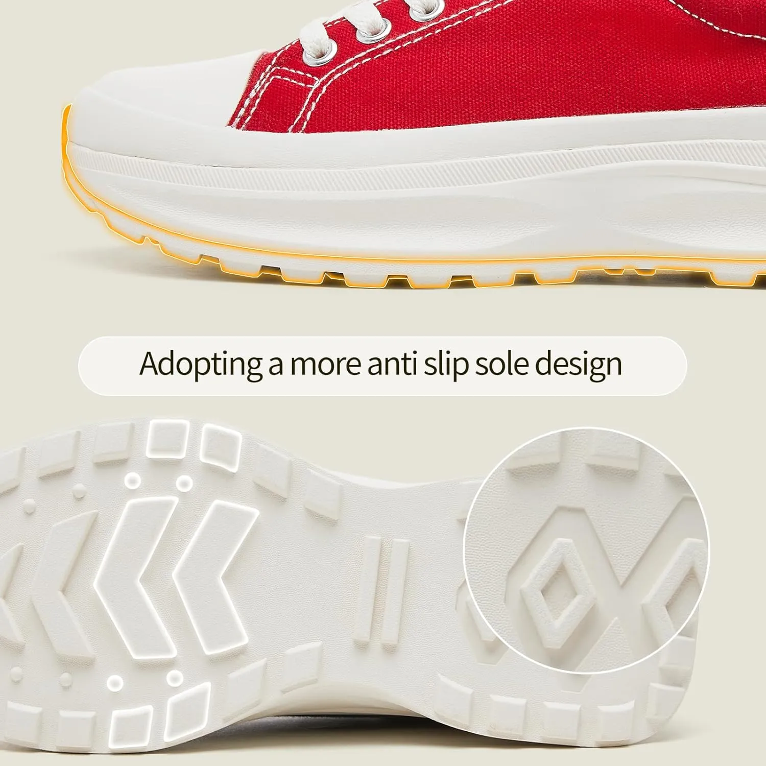 yageyan Platform Sneakers for Women Black Sneakers Canvas Shoes for Women White Tennis Shoes Classic Casual Comfortable