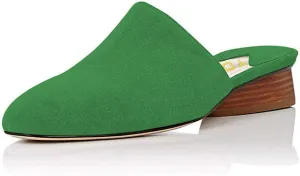 YDN Women Stacked Low Heel Mules Slide on Closed Toe Clogs Block Casual Slippers Shoes Size 4-15 US