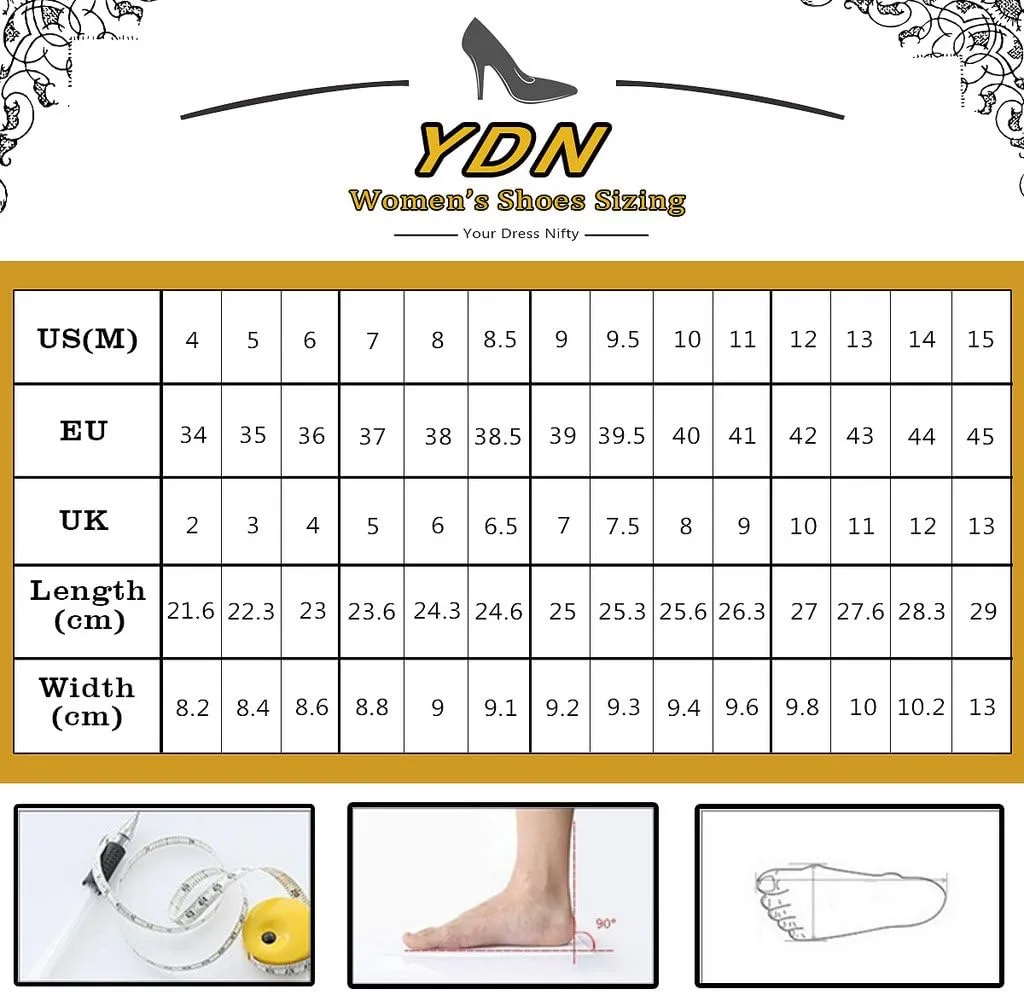 YDN Women Stacked Low Heel Mules Slide on Closed Toe Clogs Block Casual Slippers Shoes Size 4-15 US