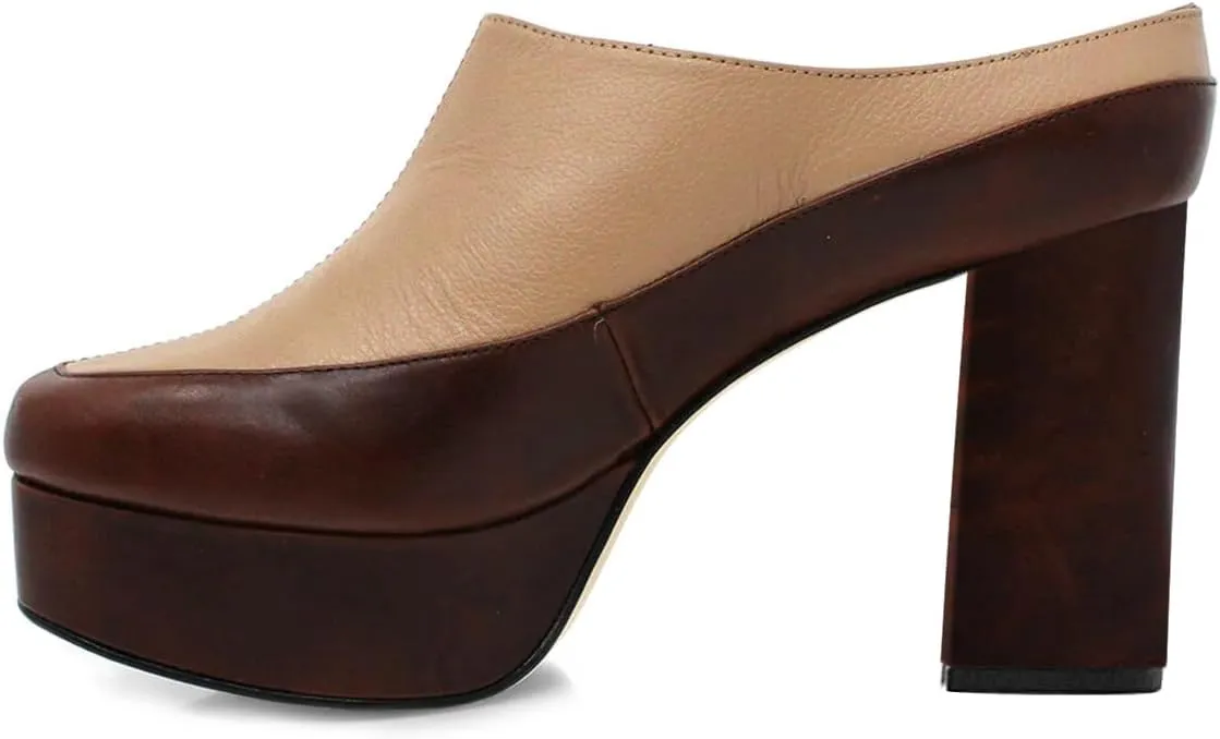 YDN Women's Chic Round Toe Platform Pumps Chunky Block High Heels Slip On Comfort Daily Walking Shoes Dressy Casual Size 4-16 US