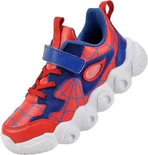 YTRXM Boys Girls Sneakers Breathable Lightweight Athletic Running Tennis Shoes