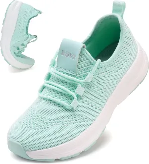 ZOVE Wide Toe Box Shoes Women Extra Wide Width Sneakers Ultra Light Road Running Shoes Non-Slip Tennis Sneakers Breathable Walking Athletic